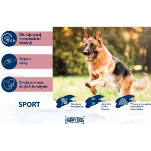 HAPPY DOG Supreme Fit and Vital Sport Adult 14kg