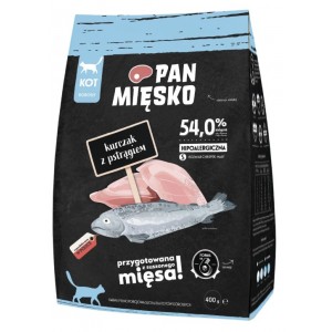 PAN MIĘSKO Kurczak z pstrągiem dla kota S