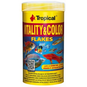 TROPICAL Vitality & Color - Wybarwiający pokarm dla ryb