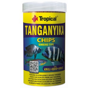 TROPICAL Tanganyika Chips - pokarm tonący dla pielęgnic z