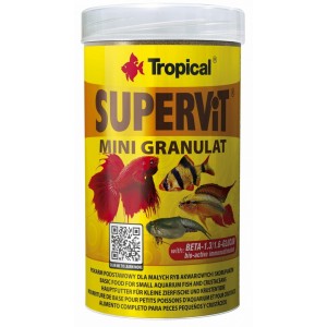 TROPICAL Supervit Mini Granulat - pokarm dla małych ryb
