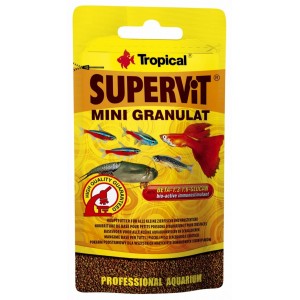 TROPICAL Supervit Mini Granulat - pokarm dla małych ryb