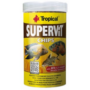 TROPICAL Supervit Chips - pokarm w formie tonących chipsów