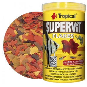 TROPICAL Supervit - pokarm w formie płatków z beta-glukanem