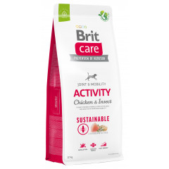 BRIT CARE Dog Sustainable Activity Chicken Insect 1kg PROMO Krótki termin