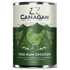 CANAGAN Dog Free Run Chicken 400g (puszka)