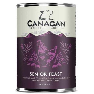 CANAGAN Dog Senior Feast 400g (puszka)