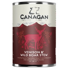 CANAGAN Dog Venison and Wild Boar Stew 400g (puszka)