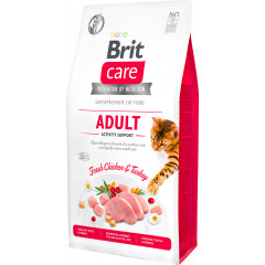 BRIT CARE CAT Grain-Free Adult Activity Support 7kg PROMO Krótki termin
