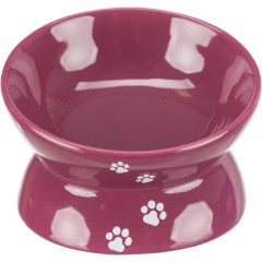 TRIXIE Miska dla kota ceramiczna 0,15l - purpurowa