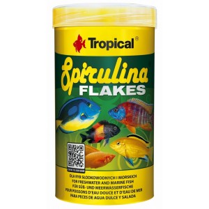 TROPICAL Spirulina Flakes - pokarm roślinny z dodatkiem