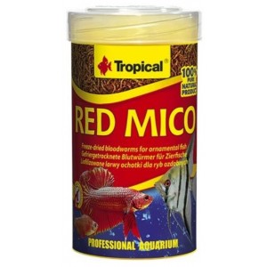 TROPICAL Red Mico - liofilizowane larwy ochotkowatych 100ml / 8g