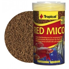 TROPICAL Red Mico - liofilizowane larwy ochotkowatych 100ml / 8g