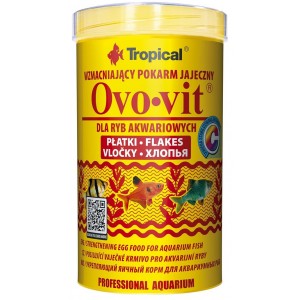 TROPICAL Ovo-vit - wzmacniający pokarm jajeczny dla ryb