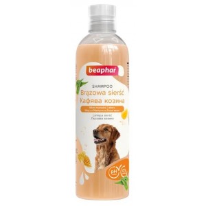 BEAPHAR Shampoo Brown Dog - szampon do jasnej do ciemnej sierści dla psów 250 ml