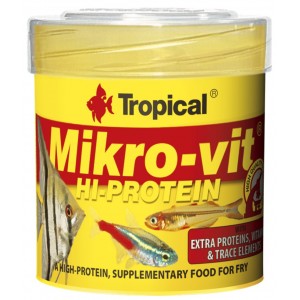 TROPICAL Mikrovit High-Protein - wysokobiałkowy pokarm dla