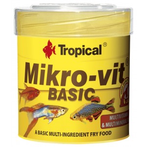 TROPICAL Mikrovit Basic - pokarm podstawowy dla narybku 50ml/32g