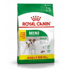 ROYAL CANIN Mini Adult 8kg + 1kg GRATIS PROMO Uszkodzenie