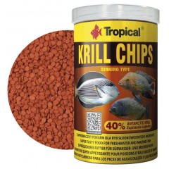 TROPICAL Krill Chips - wybarwiający pokarm z krylem dla ryb
