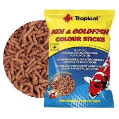 TROPICAL Koi Goldfish Colour Sticks - pokarm wybarwiający dla koi i złotych rybek