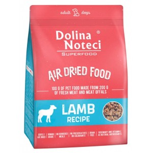 DOLINA NOTECI Superfood Danie z Jagnięciny - karma suszona dla psa 1kg