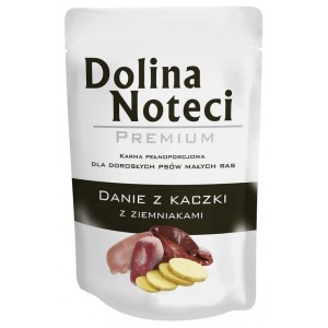 DOLINA NOTECI Danie dla Psa Kaczka z Ziemniakami 300g (saszetka)