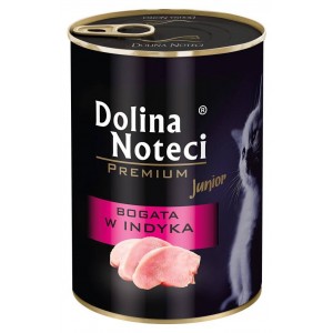 DOLINA NOTECI Premium dla kota Junior / Kitten - Bogata w indyka 400g