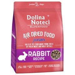 DOLINA NOTECI Superfood Junior Danie z Królika - karma suszona dla szczeniąt 1kg