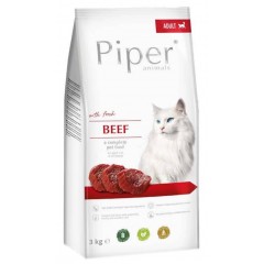 DOLINA NOTECI PIPER z wołowiną dla kota 3kg