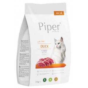 DOLINA NOTECI PIPER ze świeżą kaczką dla kota 3kg