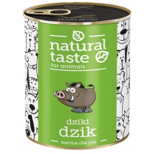 DOLINA NOTECI NATURAL TASTE Dziki Dzik 800g