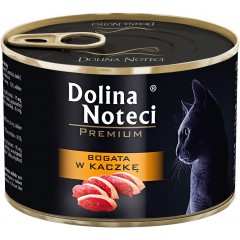 DOLINA NOTECI Premium dla kota - Bogata w kaczkę 185g