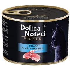 DOLINA NOTECI Premium dla kota - Bogata w jagnięcinę 185g