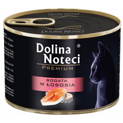 DOLINA NOTECI Premium dla kota - Bogata w łososia 185g