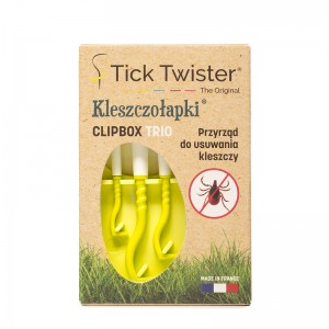 PORTICA Tick Twister Kleszczołapki TRIO