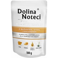 DOLINA NOTECI Premium Małe Rasy - Bażant z dynią i makaronem (saszetka)