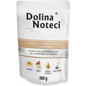 DOLINA NOTECI Premium Małe Rasy - Gęś z ziemniakami i jabłkiem