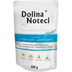 DOLINA NOTECI Premium Małe Rasy Junior - żołądki jagnięce