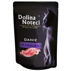 DOLINA NOTECI Premium - Danie z królika dla kota (saszetka)