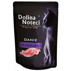 DOLINA NOTECI Premium - Danie z królika dla kota (saszetka)