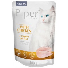 PIPER Animals - dla kota z kurczakiem (saszetka)