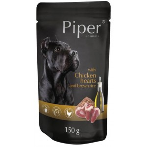 PIPER Serca kurczaka z ryżem brązowym (saszetka) 150g