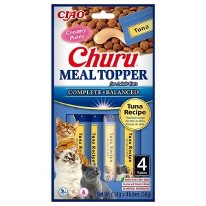 INABA CAT Meal Topper Tuna Recipe 4x 14g (56g)