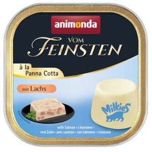 ANIMONDA Vom Feinsten a la Panna Cotta z łososiem 100g