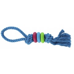 DINGO Pierścienie Denta Fresh 30 cm niebieska