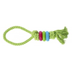 DINGO Pierścienie Denta Fresh 30 cm zielona