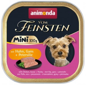 ANIMONDA Dog Vom Feinsten Adult Mini z kurczakiem, gęsią i pietruszka 100g