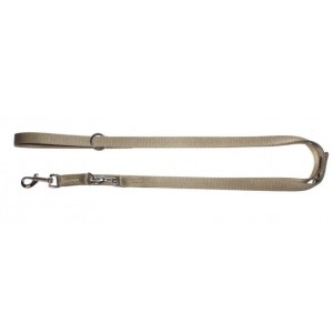 DINGO Smycz przedłużana z taśmy polipropylenowej 1,0cm x 220cm - khaki