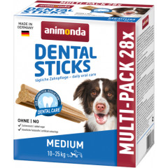ANIMONDA Dog Przysmaki dentystyczne Multipack Dental Sticks Medium (28 szt.) PROMO Krótki termin