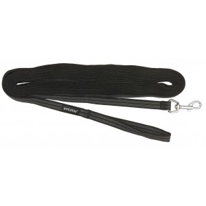 AMIPLAY Smycz treningowa Rubber 500/1000cm - Czarna